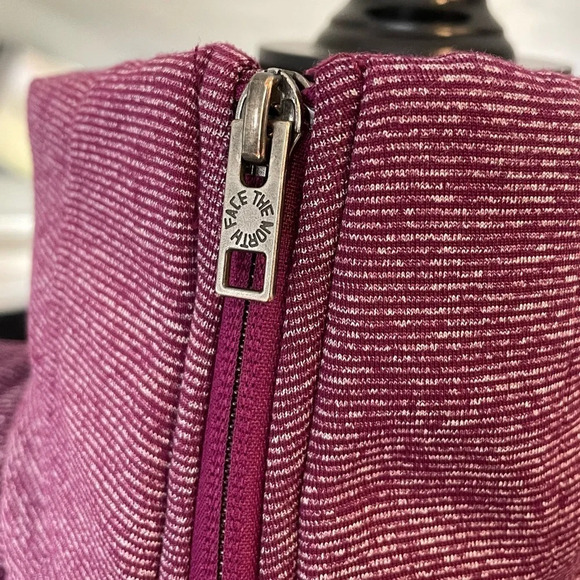 The North Face Pseudio Vest Plum Purple Quilted Mock Neck Women Small Petite - Picture 4 of 11